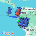 Google Map: Legacy of the Incas with Peru's Amazon & Galápagos Cruise