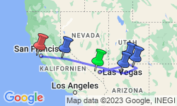 Google Map: USA: South West