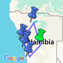 Google Map: Namibia: Mit der Familie ins Land der roten Dünen