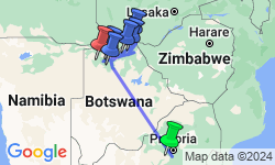 Google Map: Botswana In Style