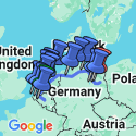 Google Map: Brussels to Berlin - Chocolate, Canals & Culture