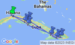 Google Map: Cuba: La Isla Grande