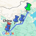 Google Map: Great Wall & Giant Pandas