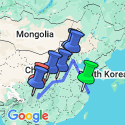 Google Map: Shanghai to Chengdu Panda-monium