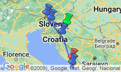 Google Map: Charming Croatia