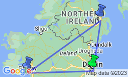 Google Map: North of Ireland Escape