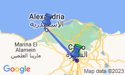 Google Map: Cairo & Alexandria Escape