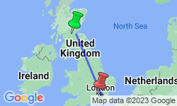 Google Map: Independent Edinburgh & London City Stay
