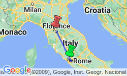 Google Map: Independent Rome & Florence City Stay