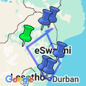 Google Map: Discover Magnificent Eastern South Africa