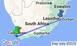 Google Map: Pride of South Africa