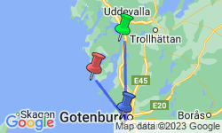 Google Map: 8-Daagse hotelrondreis Culinair genieten in Bohuslän incl. overtocht