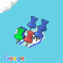 Google Map: Autorondreis IJsland In Een Notendop - Budget hotels & guesthouses