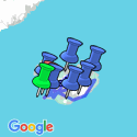 Google Map: Combinatiereis New York & Ontdek IJsland 20 dagen