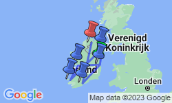 Google Map: 8-Daagse busrondreis Rondje Ierland - Paddywagon Tours