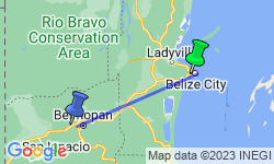 Google Map: Belize Family Journey: Rainforests, Beaches & Ancient Caves