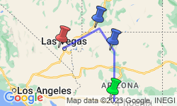 Google Map: Southwest Family Journey: Sedona, Zion & the Grand Canyon
