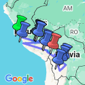 Google Map: Journeys: Treasures of Peru & Bolivia