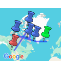Google Map: Northwest Passage: The Legendary Arctic Sea Route
