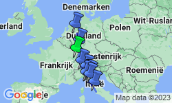 Google Map: Giro in Toscane - autovakantie