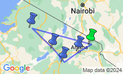 Google Map: Best of Tanzania