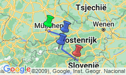 Google Map: Karinthië en de Hohe Tauern, Mallnitz