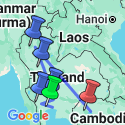 Google Map: Thailand and the Temples of Angkor