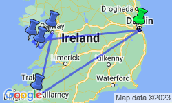 Google Map: Walking Ireland’s Wild Atlantic Way