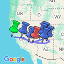 Google Map: Walking in America's Canyons & National Parks