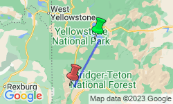 Google Map: Yellowstone Camping Explorer