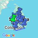 Google Map: 17-daagse rondreis Sri Lanka en Malediven