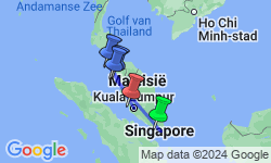 Google Map: 16-Daagse rondreis Singapore, Maleisië (Penang & Langkawi)