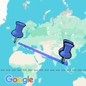 Google Map: 16-daagse rondreis Centraal- en Noord-Thailand