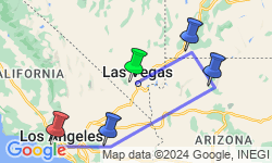 Google Map: Southwest Road Trip: Zion, the Grand Canyon & Santa Monica Sunsets