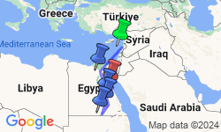 Google Map: Lebanon & Egypt Encounters