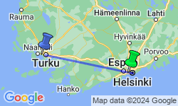 Google Map: Åland Eilanden En Helsinki