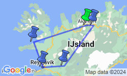 Google Map: Camper Express Ijsland