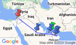 Google Map: Arabia Overland Expedition
