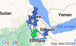Google Map: Horn Of Africa Overland