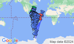 Google Map: Cartagena To Rio De Janeiro (Or Vice Versa) Overland Group Tour