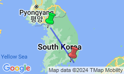 Google Map: South Korea Group Tour