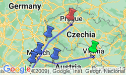 Google Map: Best of Central & Eastern Europe (4 Star Hotels)
