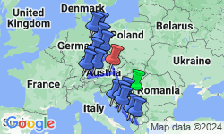 Google Map: Amazing Balkans & Central Europe (4 Star Hotels)