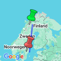 Google Map: Huskytocht Zweden