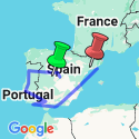 Google Map: Best of Spain and Portugal