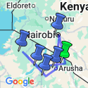 Google Map: Luxury Tanzania