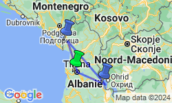 Google Map: Verrassend Albanië