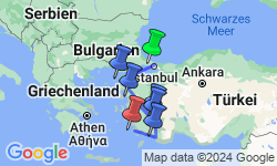 Google Map: Türkei: Höhepunkte der Türkischen Ägäis