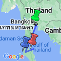 Google Map: Family Thailand Beach, Jungle and Wildlife