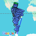 Google Map: Cartagena To Rio De Janeiro Overland Expedition